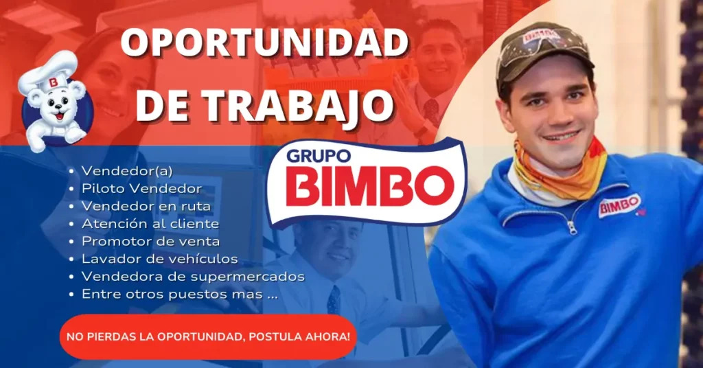 BIMBO ofertas laborales