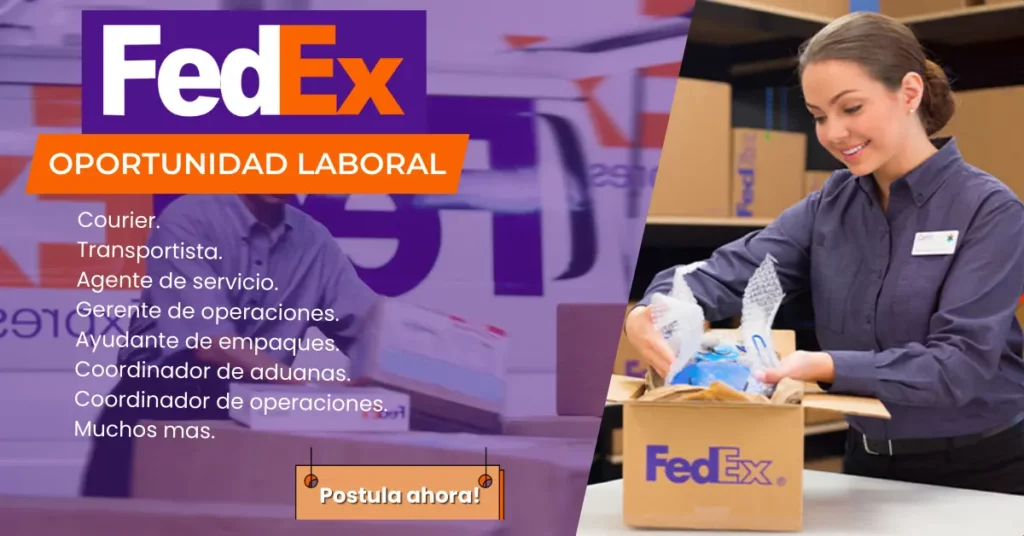 FEDEX oportunidades laborales
